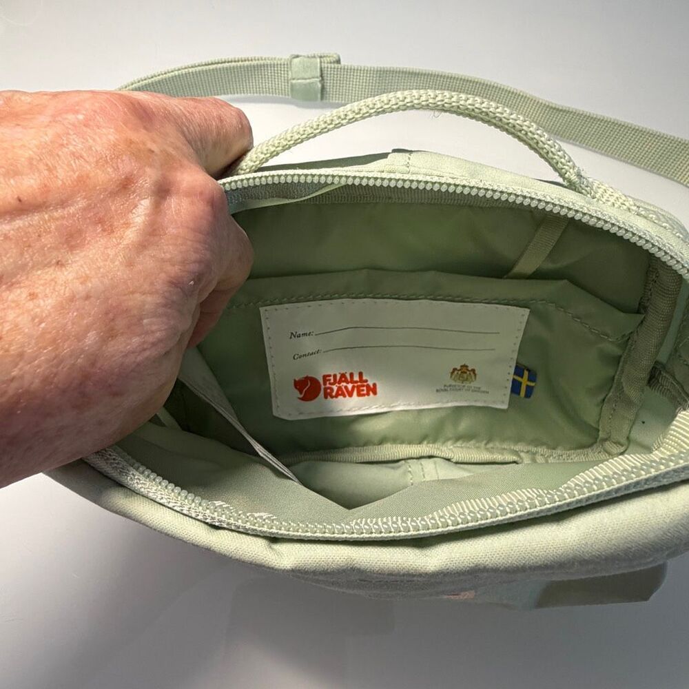 Fjallraven Kanken Light Green Waist Bag Crossbody Fanny Pack Hip Pack One Size - Picture 4 of 7